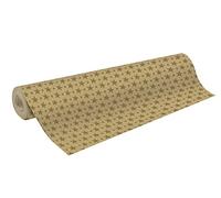 Clairefontaine Papier cadeau 223905C - Kraft brut 70 g - Rouleau 50 x 0,70 m - Étoiles dorées