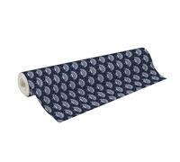 Clairefontaine Papier cadeau Tiny Roll – 80 g – 50 x 0,35 m – Éventail bleu
