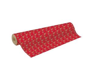 CLAIREFONTAINE 223922C - Rl Tiny Roll Kraft 70g 50x0,35m Rennes fond rouge