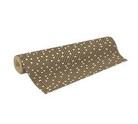 CLAIREFONTAINE 223923C - Rl Tiny Roll Kraft 70g 50x0,35m Triangles noirs