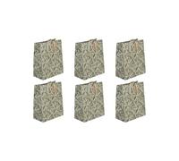 Clairefontaine - 223926-2Cpack - Un lot de 6 sacs cadeaux adulte - Grands formats 26,5x14x33cm - Pétales - Qualité supérieure, kraft, résistant : 210g - idéal pour : jeux de société, puzzles, coffrets