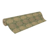 Clairefontaine - 223932C - Une Bobine De Papier Cadeau - Papier kraft brut 70g - Dimensions : 50x0,70m - Motif : Planisphère - Emballage Cadeau, Idéal Pour Les Emballages Professionnels