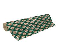 Clairefontaine 223933C - Kraft brut 70g, rl 50x0,70m Boules Noël