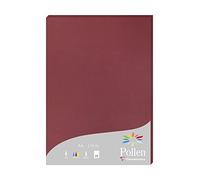 Etui de 25 feuilles Pollen 210x297 210g/m2 - Bordeaux