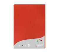 Etui de 25 feuilles Pollen 210x297 210g/m2 - Rouge corail