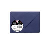 Clairefontaine 25740C Pack 20 Mini Enveloppes 7,5x10 cm 120g Bleu nuit