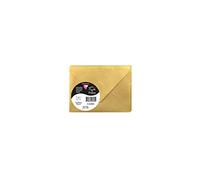 Paquet de 5 enveloppes Pollen 75x100mm 120g/m2 - Or