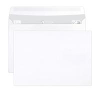 Clairefontaine 2642C - Boite de 500 Enveloppes Blanches C5-162x229mm - Auto-Adhésives - 90g/m²