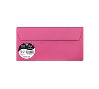 Sachet de 5 enveloppes Pollen DL 110x220 120g/m2 - Rose fuchsia