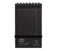 Clairefontaine 3012Z - Bloc Spirale Minor Pad Europa Noir 7,6x12,2cm 120p