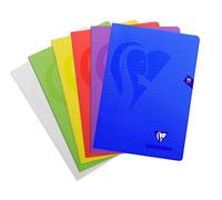 Clairefontaine 303165C Cahier Agrafé A4 21x29,7 96p Ligné avec Marge