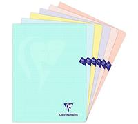 Clairefontaine Cahier Mimesys PASTEL 24x32 cm 96 pages grands carreaux couverture polypropylène