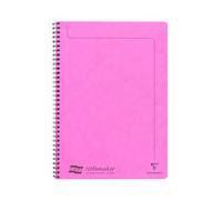 Notemaker Europa cahier reliure intégrale A4 120 pages détachables ligné - Fuchsia