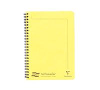 Clairefontaine 3096Z - Cahier Spirale Notemakers Europa Jaune A5 120p