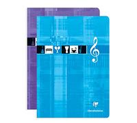 Cahier Musique piqué A4 48 pages Couleur aléatoire - Assortis