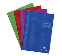 Clairefontaine Cahier de bord agrafé 3129C A4 (21x29,7 cm) 9 classes 60 pages papier 110 g