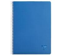 Clairefontaine Cahier spirale Linicolor A4 21 x 29,7 cm – petits carreaux 90 g – 180 pages