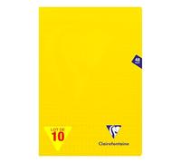 Clairefontaine 343101Cpack Lot 10 Cahiers A4 21x29,7 48p Grands Carreaux