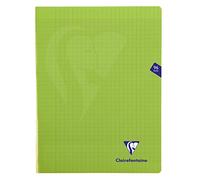 Clairefontaine 353361C Lot 10 Cahiers Agrafés 24x32 96p Grands Carreaux