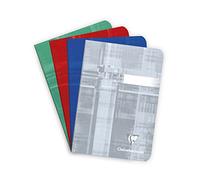 Clairefontaine 3640C - Carnet Agrafé A6 96p Unies Blanches 90g Pelliculé