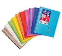 Clairefontaine 366601C - Carnet Spirale Koverbook A5 160p PC Polypro