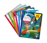 Clairefontaine 36796Cpack Lot 25 Cahiers d'Écriture Agrafés "Les Fables de