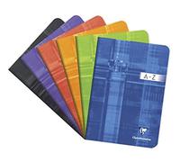 Clairefontaine 3688C - Répertoire Alphabétique Agrafé A5 96p Lignées 90g