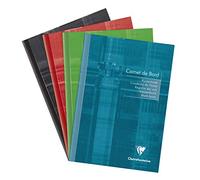 Clairefontaine – Carnet de bord enseignant piqué A5 40 pages – Couleur aléatoire - Assortis