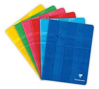 Clairefontaine 37422C - Cahier Agrafé 17x22cm 96p PC avec Marge 90g