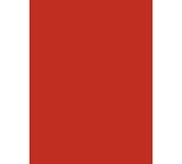 Clairefontaine 384506C - Paquet de 25 Feuilles de Papier Affiche Peinte 90g/m² - Format 60x80cm - Découpage, Ecriture, Collage - Loisirs Créatifs Adultes et Enfants - Coloris Rouge