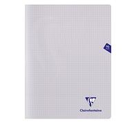 Clairefontaine 393362C Lot 10 Cahiers Agrafés 24x32 96p Petits Carreaux