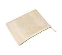 Clairefontaine 400047c - Une Pochette Universelle Plume 23x32 Cm En Cuir Daim Irisé, Or