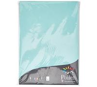 Clairefontaine 4233C - Étui de 50 Feuilles - Format A4 (21x29,7cm) - 120g/m² - Coloris Vert Jade - Papier d'Invitation Evènements et Correspondance - Gamme Pollen - Papier Premium Lisse