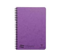 Clairefontaine 4854Z Un Cahier à Spirale Notemakers Europa Lilas - A5 14,8x21 cm - 120 Pages Détachables Lignées - Papier Blanc 90 g - Couverture Carte Lustrée