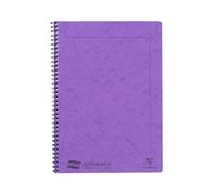 Clairefontaine 4864Z Un Cahier à Spirale Notemakers Europa Lilas - A4 21x29,7 cm - 120 Pages Détachables Lignées - Papier Blanc 90 g - Couverture Carte Lustrée
