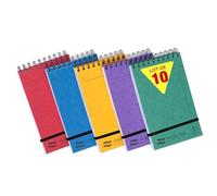 Clairefontaine 4880Z - Lot 10 Blocs Major Pad Europa 12,7x20,7cm 300p Lig.