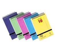 Midi Pad Europa bloc reliure intégrale en-tête 10,2x15,2cm 200 pages ligné Couleur aléatoire - Assortiment C