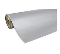Clairefontaine 507276C - Une Bobine De Papier Kraft Recyclé Unicolor Argent - Dimensions : 250mx0m70 - 60g - Couleur : Argent - Papier Recyclé, Idéal Pour Les Emballages Cadeaux, DIY, Décoration