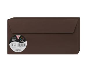 Clairefontaine 5235C Pack 20 Enveloppes 11x22 cm 120g Cacao