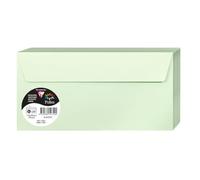 Clairefontaine Enveloppes Pollen 110 x 220 mm 120 g/m² Paquet de 20 Vert