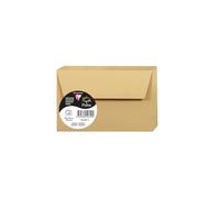 Paquet de 20 enveloppes Pollen 90x140mm 120g/m2 - Caramel