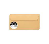Clairefontaine Enveloppes Pollen DL 110×220 mm 120 g/m² – Paquet de 20 Caramel