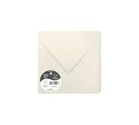 Clairefontaine Enveloppes auto-adhésives Pollen – Natura 100% recyclé 165×165 mm 120 g/m², 20 env.