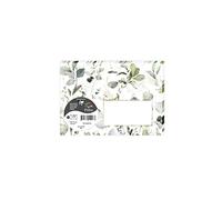 COLLECTION EUCALYPTUS, Paquet de 20 enveloppes imprimées Pollen 114x162mm 120g/m2 - Vert 3 - Vert