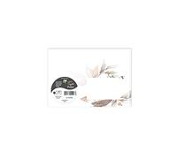 COLLECTION EUCALYPTUS, Paquet de 20 enveloppes imprimées Pollen 114x162mm 120g/m2 - Rose 1 - Rose
