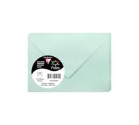 Clairefontaine 55330C Pack 20 Mini Enveloppes 7,5x10 cm 120g Vert jade