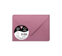 Clairefontaine 55650C Pack 20 Enveloppes 7,5x10 cm 120g Rose hortensia