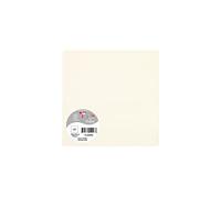 Clairefontaine Cartes simples Pollen 160x160 mm 210 g/m² Blanc naturel Paquet de 25