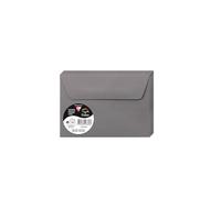 Clairefontaine Enveloppes C6 Gris acier 120 g Auto-adhésives Lot de 20 114x162 mm Pollen