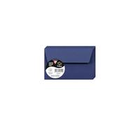 Clairefontaine Enveloppes Pollen 90x140 mm 120 g/m² Paquet de 20 Bleu nuit